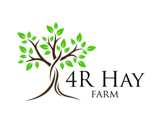 4R Hay Farm logo design by jetzu