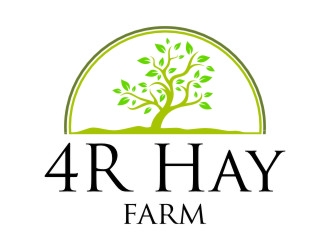 4R Hay Farm logo design by jetzu