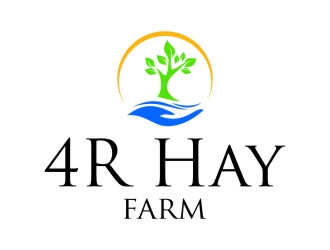 4R Hay Farm logo design by jetzu