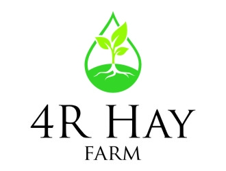 4R Hay Farm logo design by jetzu