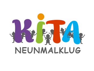 KITA neunmalklug logo design by BeDesign
