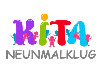 KITA neunmalklug logo design by BeDesign