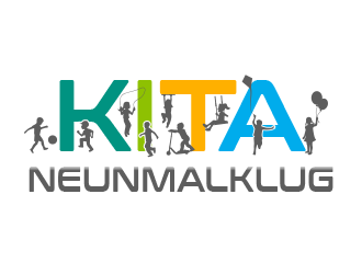 KITA neunmalklug logo design by BeDesign