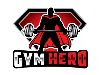 Gym Hero logo design by Conception