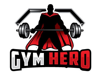 Gym Hero logo design by Conception