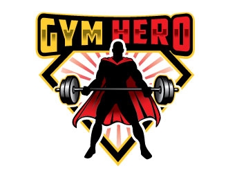 Gym Hero logo design by Conception
