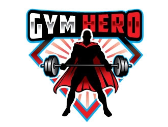 Gym Hero logo design by Conception
