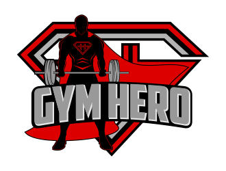Gym Hero logo design by beejo