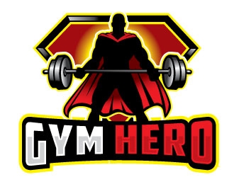 Gym Hero logo design by Conception