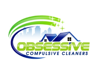 Obsessive Compulsive Cleaners  logo design by AamirKhan