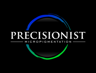 Precisionist Micropigmentation logo design by ubai popi