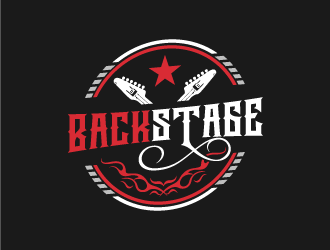 BackStage logo design by pencilhand