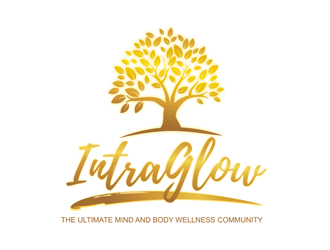 IntraGlow logo design by coco