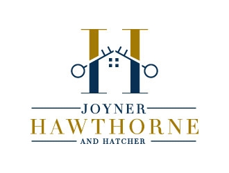 H We are two Agents that work for Joyner Hawthorne and Hatcher logo design by design_brush