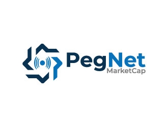 PegNetMarketCap logo design by pixalrahul