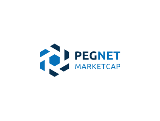 PegNetMarketCap logo design by Susanti