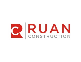 Ruan Construction logo design by sabyan
