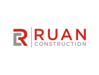 Ruan Construction logo design by sabyan