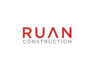 Ruan Construction logo design by sabyan