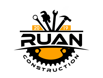 Ruan Construction logo design by JessicaLopes
