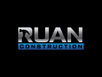 Ruan Construction logo design by Erasedink