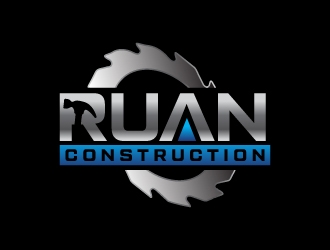 Ruan Construction logo design by Erasedink