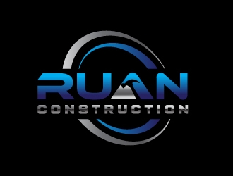 Ruan Construction logo design by Erasedink