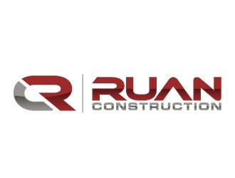 Ruan Construction logo design by AamirKhan