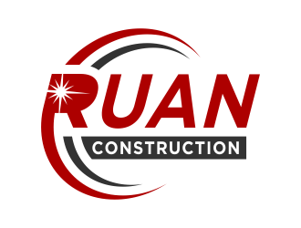 Ruan Construction logo design by FriZign