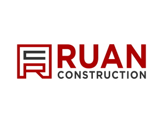 Ruan Construction logo design by FriZign