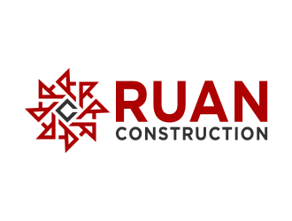 Ruan Construction logo design by FriZign