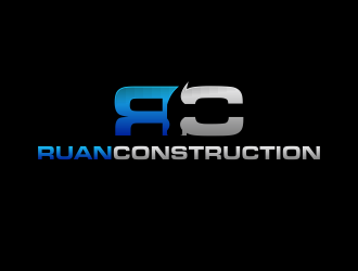 Ruan Construction logo design by Lavina