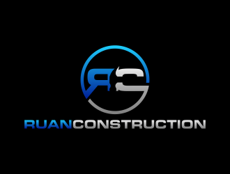 Ruan Construction logo design by Lavina
