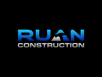 Ruan Construction logo design by Lavina