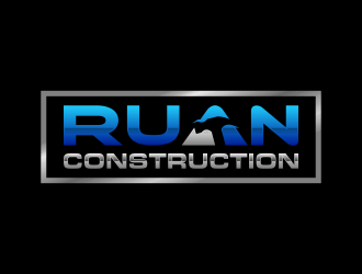 Ruan Construction logo design by Lavina