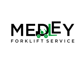 Medley Forklift Service logo design by ammad