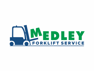 Medley Forklift Service logo design by afra_art
