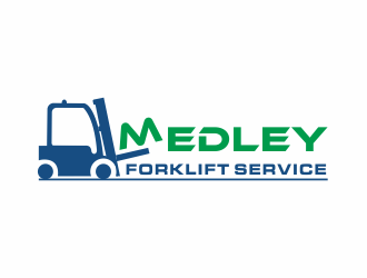 Medley Forklift Service logo design by afra_art