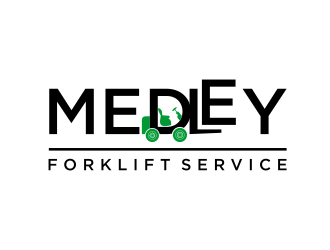 Medley Forklift Service logo design by ammad