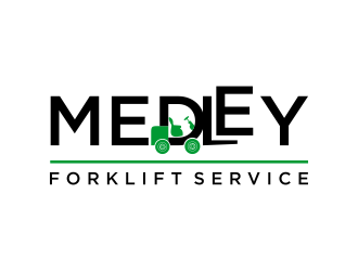 Medley Forklift Service logo design by ammad