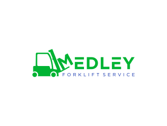 Medley Forklift Service logo design by Kanya