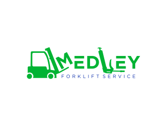 Medley Forklift Service logo design by Kanya