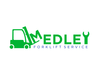 Medley Forklift Service logo design by Kanya