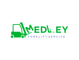 Medley Forklift Service logo design by Kanya