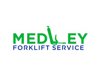 Medley Forklift Service logo design by Kanya
