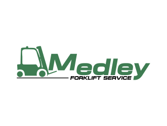 Medley Forklift Service logo design by qqdesigns