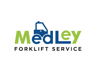 Medley Forklift Service logo design by Srikandi