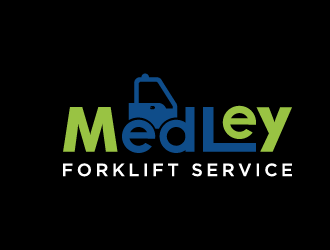 Medley Forklift Service logo design by Srikandi