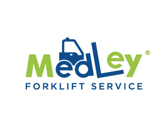 Medley Forklift Service logo design by Srikandi