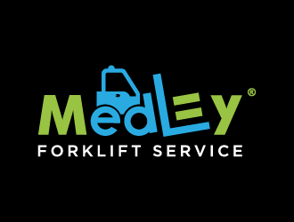 Medley Forklift Service logo design by Srikandi